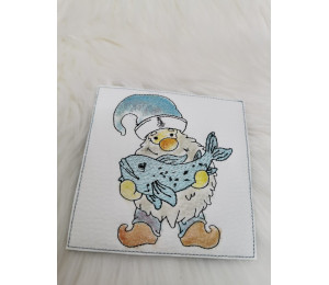 Stickdatei - 10 Seebär Gnom 10